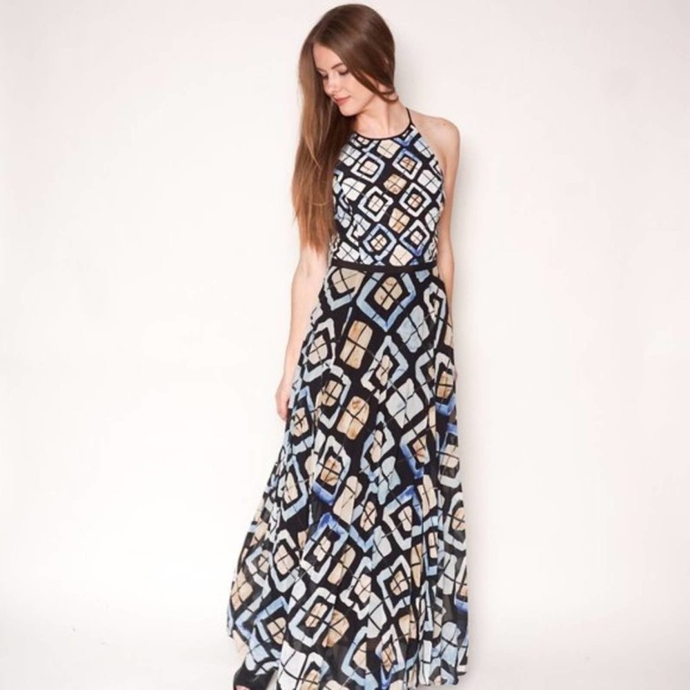 🦋 ANTHROPOLOGIE Marisol Maxi Dress Sz 2